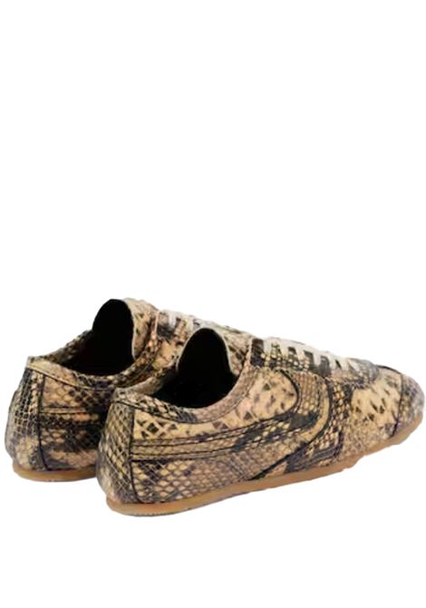 Beige snake skin print sneakers Dries Van Noten - women DRIES VAN NOTEN | WS2511169103